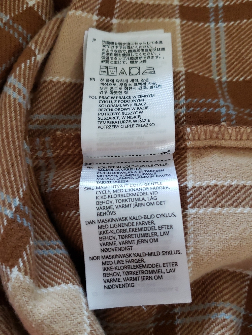 Brixton Shacket Shirt Chore Jacket Plaid Heavy Cotton Flannel Button-Front New - Picture 8 of 9